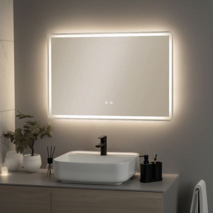 Brilagi - LED ogledalo za kupatilo sa grejanjem BELLA LED/19W/230V 60x90 cm IP44 CRI 90 prigušiva + CCT