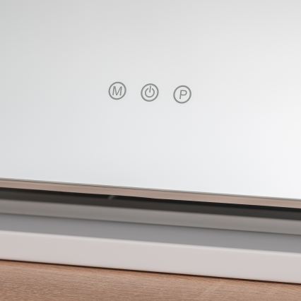 BRILAGI - prigušiva LED ogledalo za šminku CALIFORNIA LED/22W/230V 3000/4000/6500K 58x43 cm bela