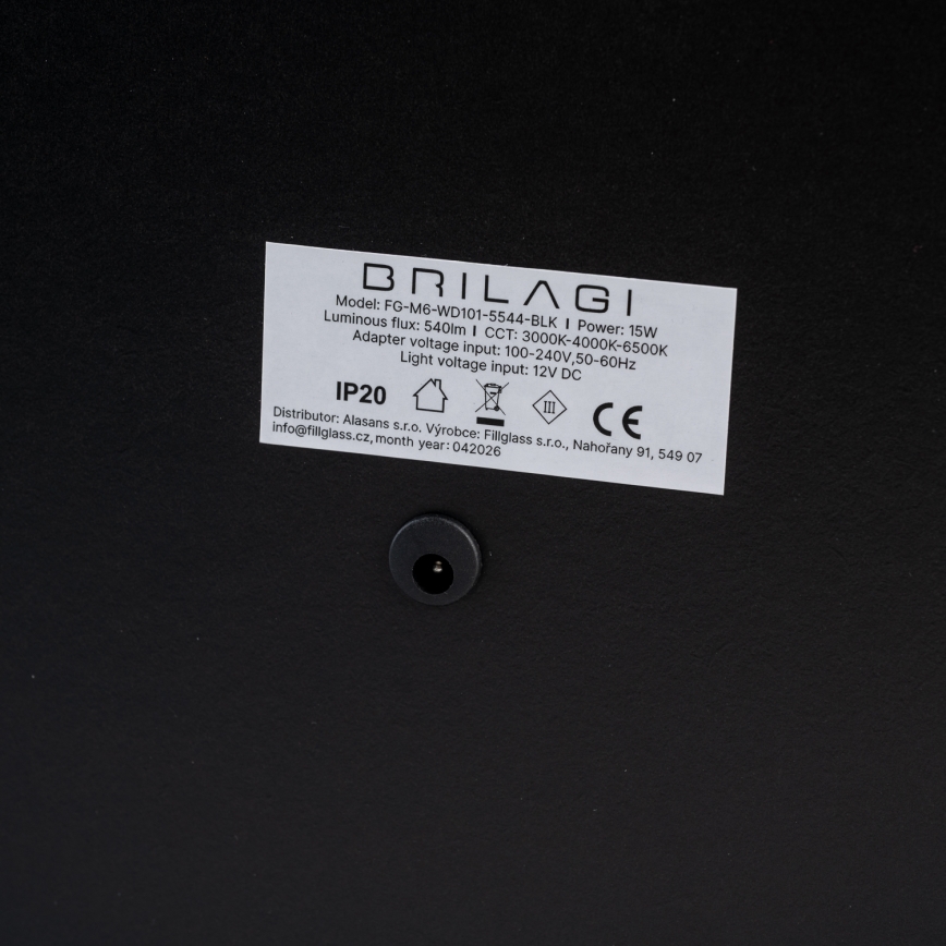 BRILAGI - prigušiva LED ogledalo za šminku CALIFORNIA LED/22W/230V 3000/4000/6500K 58x43 cm bela