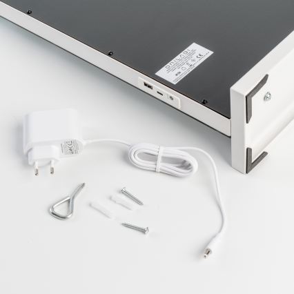 BRILAGI - LED prigušiva ogledalo za šminkanje HOLLYWOOD LED/15W/230V CCT + 2x USB 60x50 cm bela
