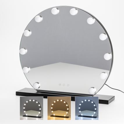 Brilagi - LED prigušiva ogledalo za šminku HOLLYWOOD LED/12W/230V 3000/4000/6500K