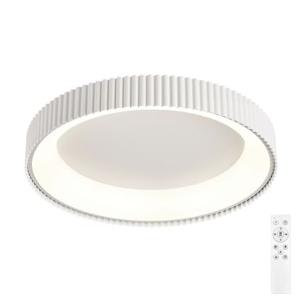 BRILAGI - prigušiva plafonska LED svetiljka FALCON MODERN LED/54W/230V 3000-6000K pr. 60 cm bela + daljinski upravljač