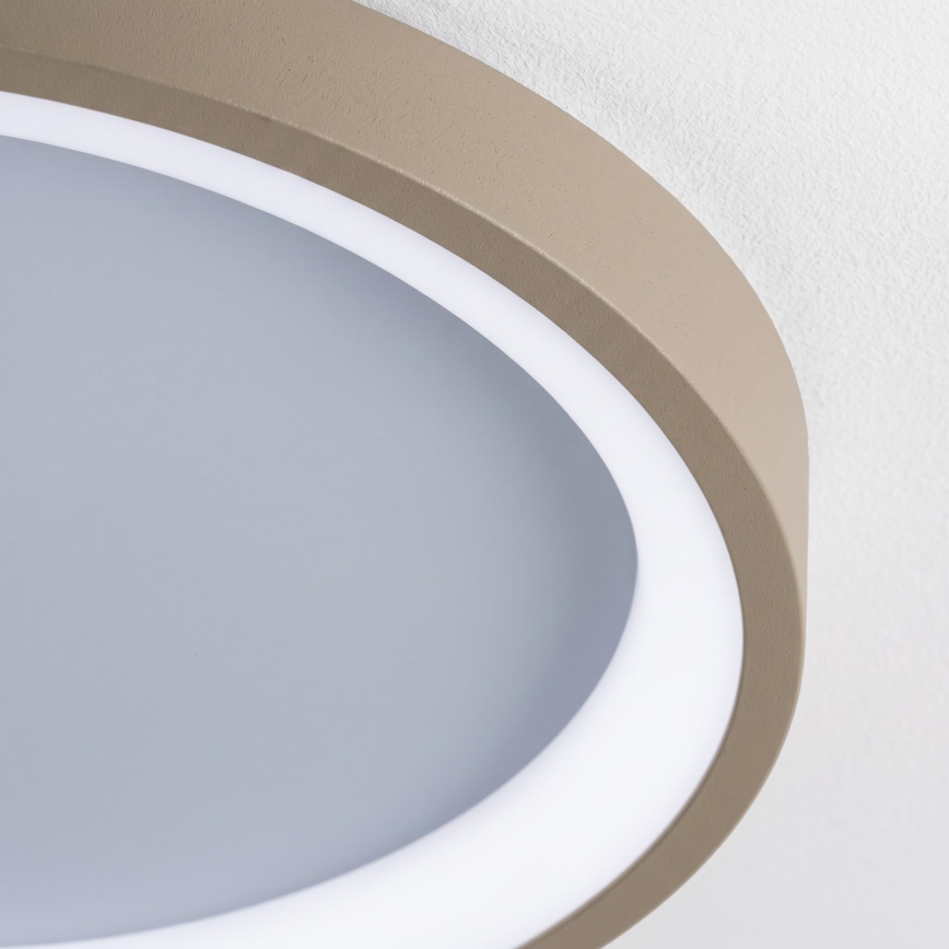 BRILAGI - LED prigušiva plafonska svetiljka FALCON SLIM LED/42W/230V 3000-6500K prečnik 50 cm bela/bež + daljinski upravljač