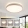 Brilagi - LED prigušiva plafonska lampa GLASS POOL DOUBLE LED/48W/230V 3000-6000K 40 cm bež + daljinski upravljač