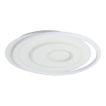 Brilagi - LED prigušiva plafonska lampa IRIS LED/83W/230V 3000-6000K 46x50 cm bela + daljinski upravljač