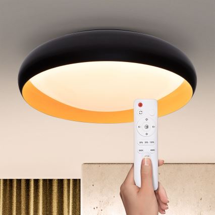Brilagi - LED prigušiva stropna svetiljka LIVIA LED/48W/230V 3000-6500K prečnik 42 cm + daljinski upravljač