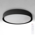 Brilagi - LED prigušiva plafonska lampa LUCIA LED/48W/230V 3000-6500K pr. 41 cm crna + daljinski upravljač