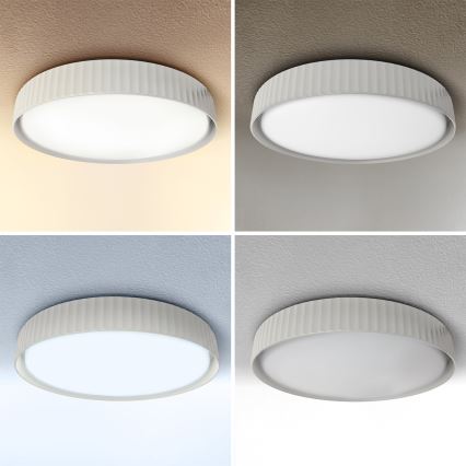 Brilagi - LED prigušiva stropno svetlo LUCIA LED/48W/230V 3000-6500K pr. 41 cm bela + daljinski upravljač
