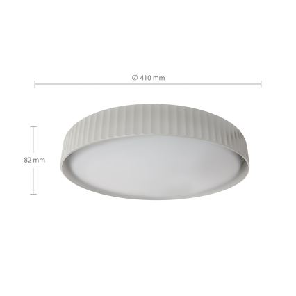 Brilagi - LED prigušiva stropno svetlo LUCIA LED/48W/230V 3000-6500K pr. 41 cm bela + daljinski upravljač