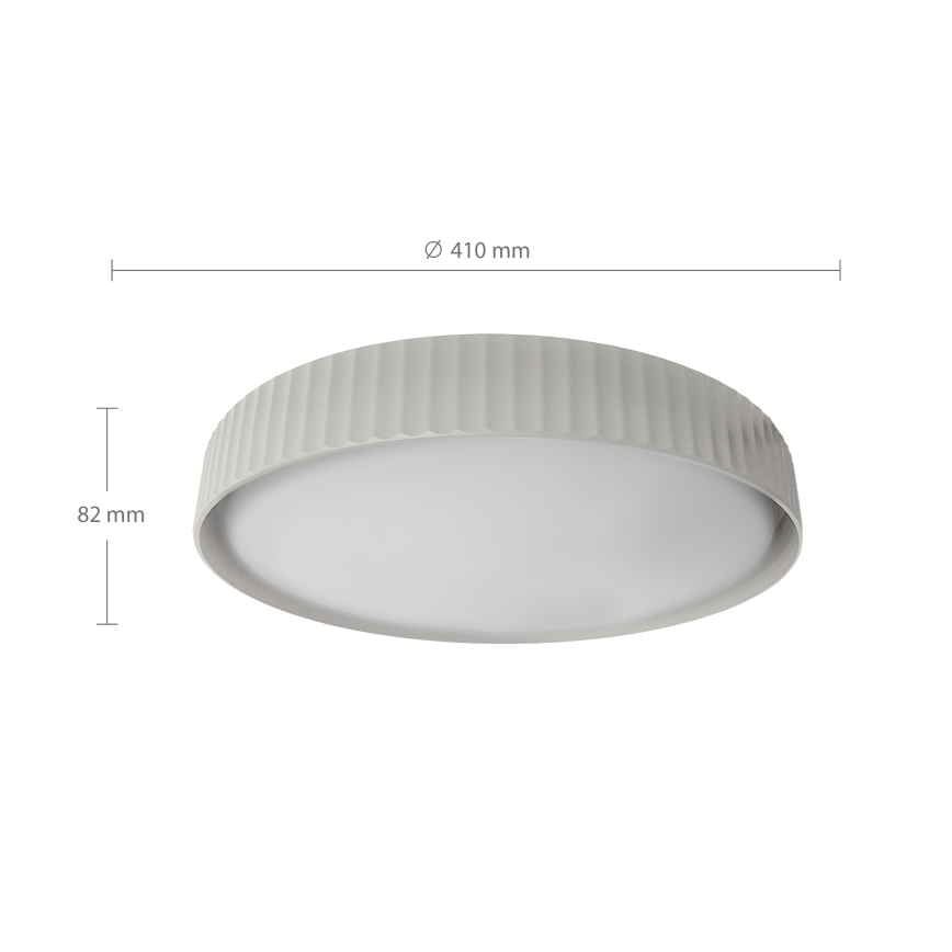 Brilagi - LED prigušiva stropno svetlo LUCIA LED/48W/230V 3000-6500K pr. 41 cm bela + daljinski upravljač
