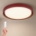 Brilagi - LED prigušiva plafonska lampa MATTEO LED/48W/230V 3000-6500K prečnik 41 cm crvena + daljinski upravljač
