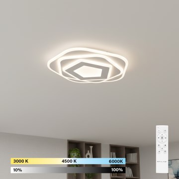 Brilagi - LED prigušiva plafonska lampa MODERN LED/64W/230V 2700-6500K prečnik 40 cm + daljinski upravljač