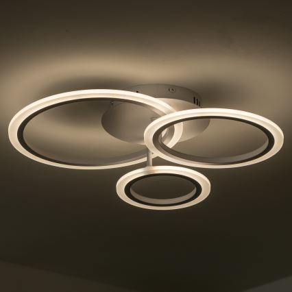 Brilagi - LED prigušiva plafonska lampa ORBITS LED/40W/230V 3000-6500K bela + daljinski upravljač