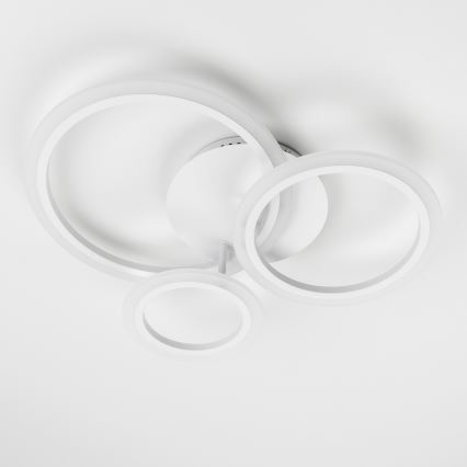 Brilagi - LED prigušiva plafonska lampa ORBITS LED/40W/230V 3000-6500K bela + daljinski upravljač