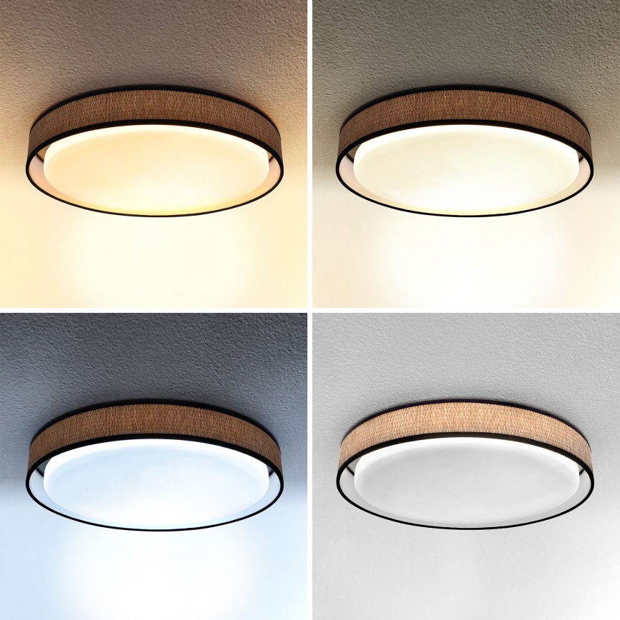 Brilagi - LED prigušiva plafonsko svetlo PILAR LED/48W/230V 3000-6500K pr. 43 cm + daljinski upravljač