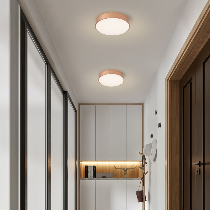 BRILAGI - LED prigušiva stropna svetiljka POOL LED/36W/230V 3000-6000K prečnik 30 cm bakarna + daljinski upravljač