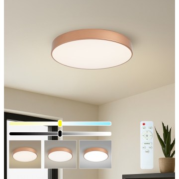 BRILAGI - LED prigušiva plafonska lampa POOL LED/60W/230V 3000-6000K prečnik 50 cm bakrena + daljinski upravljač