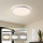 Brilagi - LED prigušiva plafonska lampa RIVO LED/72W/230V 3000-6000K bela, prečnik 50 cm + daljinski upravljač