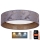 Brilagi - LED prigušiva plafonska lampa VELVET SMART LED/36W/230V pr. 55 cm 2700-6500K Wi-Fi Tuya siva/zlatna + daljinski upravljač
