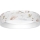 Brilagi - LED prigušiva plafonska lampa VELVET SMARTIX LED/36W/230V 3000-6000K prečnik 55 cm bela/cvetni motiv Wi-Fi Tuya Beacon + daljinski upravljač