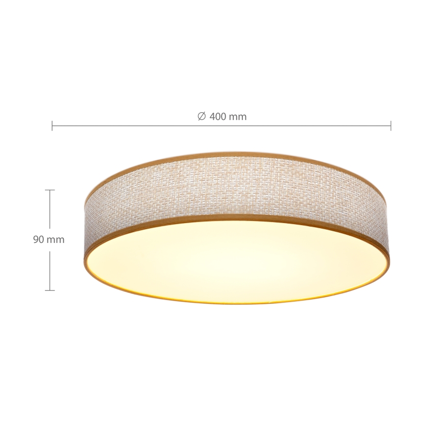 Brilagi - LED plafonsko svetlo CARMEN, prigušiva, LED/48W/230V 3000-6500K pr. 40 cm + daljinski upravljač