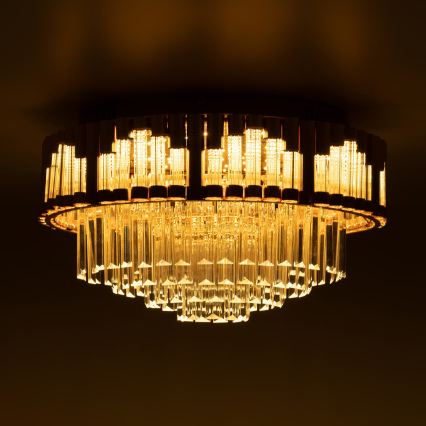 BRILAGI - LED prigušiva stropna svetiljka CROWN LED/41W/230V 3000-6000K prečnik 48 cm zlatna + daljinski upravljač