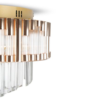BRILAGI - LED prigušiva stropna svetiljka CROWN LED/41W/230V 3000-6000K prečnik 48 cm zlatna + daljinski upravljač