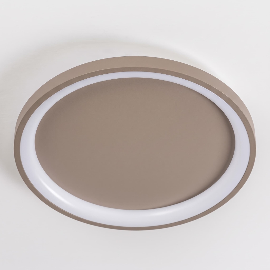 BRILAGI - LED prigušiva plafonska svetiljka FALCON SLIM LED/42W/230V 3000-6500K prečnik 50 cm bež + daljinski upravljač