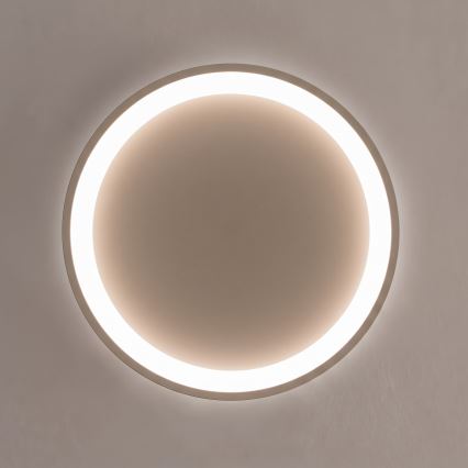 BRILAGI - LED prigušiva plafonska svetiljka FALCON SLIM LED/42W/230V 3000-6500K prečnik 50 cm bež + daljinski upravljač