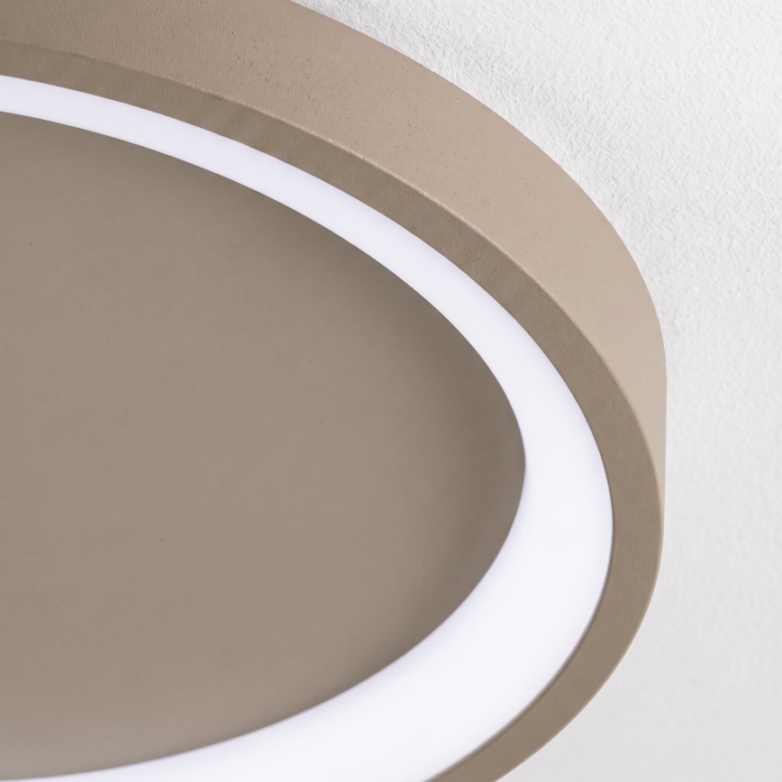 BRILAGI - LED prigušiva plafonska svetiljka FALCON SLIM LED/42W/230V 3000-6500K prečnik 50 cm bež + daljinski upravljač