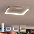 BRILAGI - LED prigušiva plafonska svetiljka FALCON SLIM LED/50W/230V 3000-6500K 50x50 cm bež + daljinski upravljač
