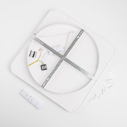 Brilagi - LED plafonsko svetlo FALCON SLIM, prigušiva, LED/50W/230V 3000-6500K 50x50 cm belo + sa daljinskim upravljačem