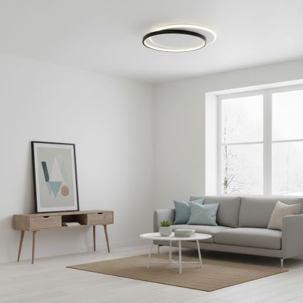 Brilagi - LED prigušiva plafonska svetiljka FLARE LED/48W/230V 39,5x45 cm 3000/4000/6000K + daljinsko upravljanje