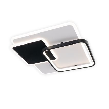 Brilagi - LED prigušiva plafonska svetiljka FLARE LED/64W/230V 45x45 cm 3000/4000/6000K + daljinski upravljač