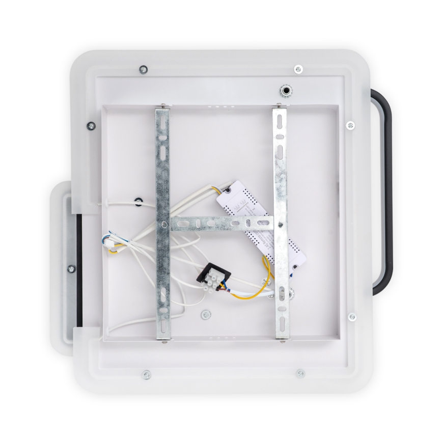 Brilagi - LED prigušiva plafonska svetiljka FLARE LED/64W/230V 45x45 cm 3000/4000/6000K + daljinski upravljač