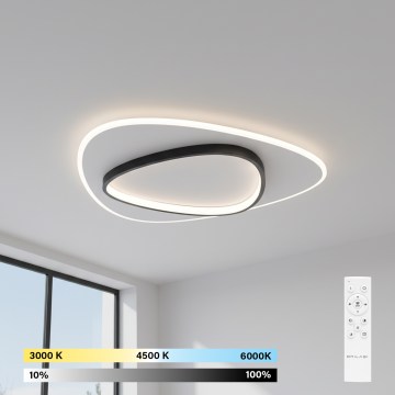 Brilagi - LED prigušiva plafonska svetiljka FLARE LED/70W/230V 55x55 cm 3000/4000/6000K + daljinsko upravljanje