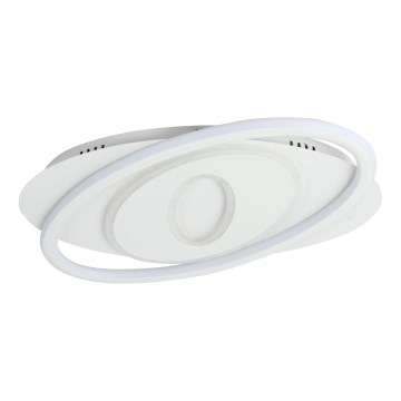 Brilagi - LED prigušiva plafonska svetiljka IRIS LED/78W/230V 3000-6000K 37x49 cm bela + daljinski upravljač