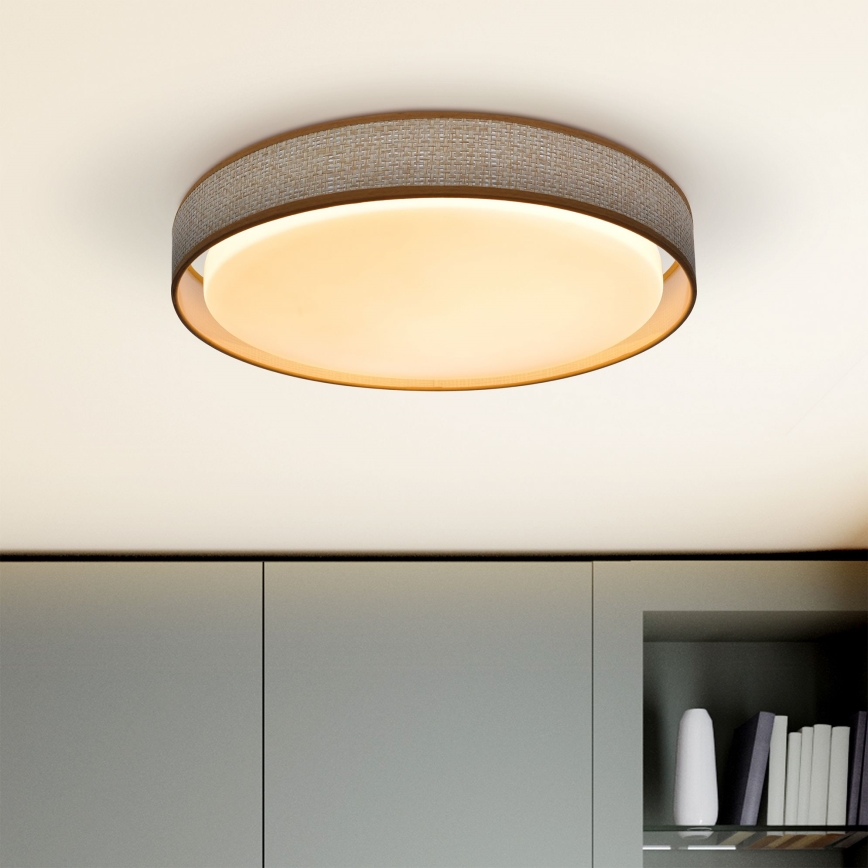 Brilagi - LED prigušiva plafonska lampa KIANIA LED/48W/230V 3000-6500K prečnika 43 cm sa daljinskim upravljačem
