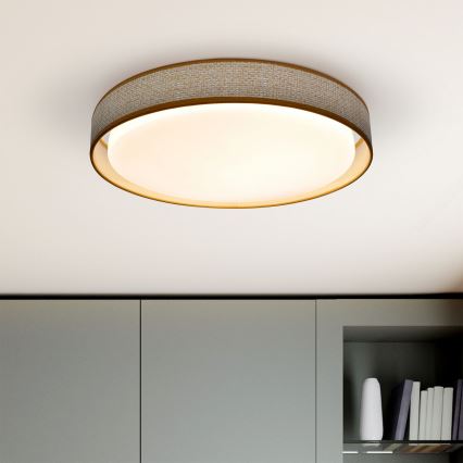 Brilagi - LED prigušiva plafonska lampa KIANIA LED/48W/230V 3000-6500K prečnika 43 cm sa daljinskim upravljačem