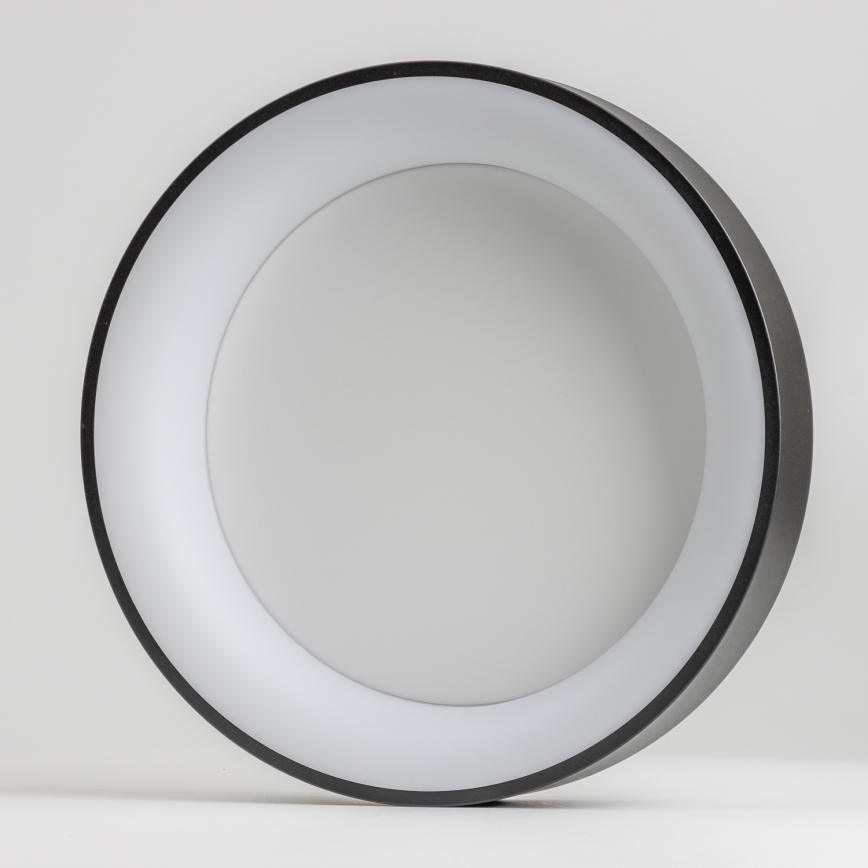 Brilagi - prigušiva LED plafonska svetiljka FALCON LED/40W/230V 3000-6500K prečnik 45 cm crna + daljinski upravljač