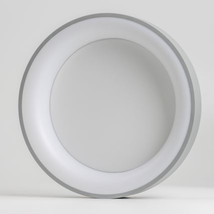 Brilagi - LED prigušiva stropna svetiljka FALCON LED/40W/230V 3000-6500K prečnik 45 cm siva + daljinski upravljač