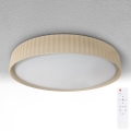 Brilagi - LED prigušiva plafonska svetiljka LUCIA LED/48W/230V 3000-6500K prečnik 41 cm bež + daljinski upravljač