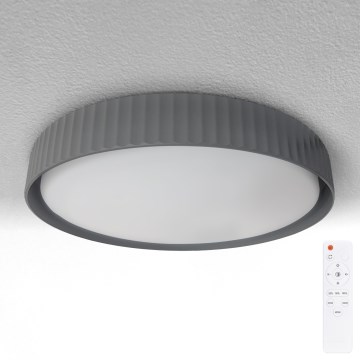 Brilagi - LED prigušiva plafonska svetiljka LUCIA LED/48W/230V 3000-6500K prečnik 41 cm siva + daljinski upravljač