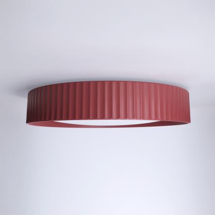 Brilagi - LED prigušiva plafonska svetiljka LUCIA LED/48W/230V 3000-6500K prečnik 41 cm crvena + daljinski upravljač
