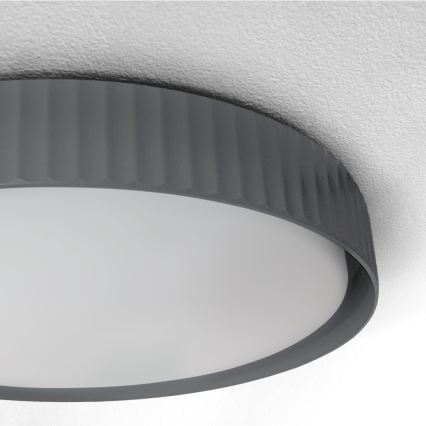Brilagi - LED prigušiva plafonska svetiljka LUCIA LED/48W/230V 3000-6500K prečnik 41 cm siva + daljinski upravljač