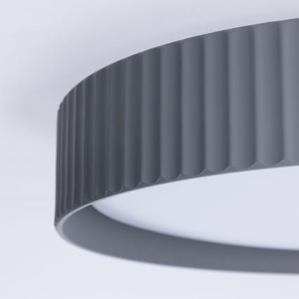 Brilagi - LED prigušiva plafonska svetiljka LUCIA LED/48W/230V 3000-6500K prečnik 41 cm siva + daljinski upravljač