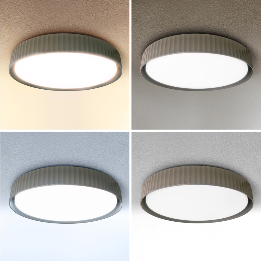 Brilagi - prigušiva LED plafonska svetiljka LUCIA LED/48W/230V 3000-6500K Ø 41 cm taupe + daljinski upravljač