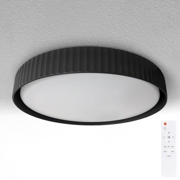 Brilagi - LED prigušiva plafonska svetiljka LUCIA LED/60W/230V 3000-6500K prečnik 59 cm crna + daljinski upravljač