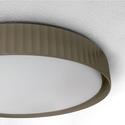 Brilagi - LED prigušiva plafonska svetiljka LUCIA LED/60W/230V 3000-6500K prečnik 59 cm taupe + daljinski upravljač