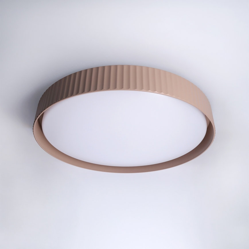 Brilagi - LED prigušiva plafonska svetiljka LUCIA LED/60W/230V 3000-6500K prečnik 59 cm braon + daljinski upravljač